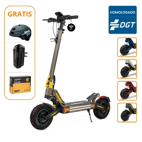 [SKU: 001906] Patinete eléctrico Ecoxtrem M41 Tank Armored Dual